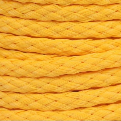 polyethylene solid hollow braid anchor line rope with spring hook