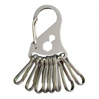 Ti Key Rack Locker Titanium Key Chain