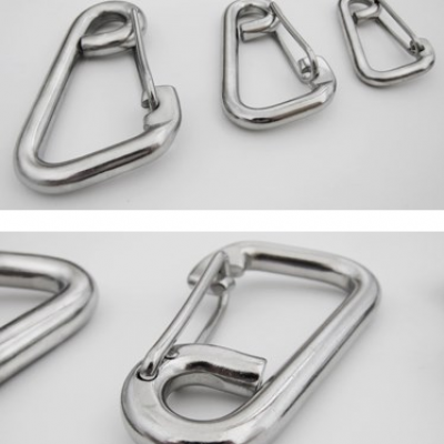 Top Quality Stainless Steel SS304/316 Delta Simple Snap Hook/Spring Hook