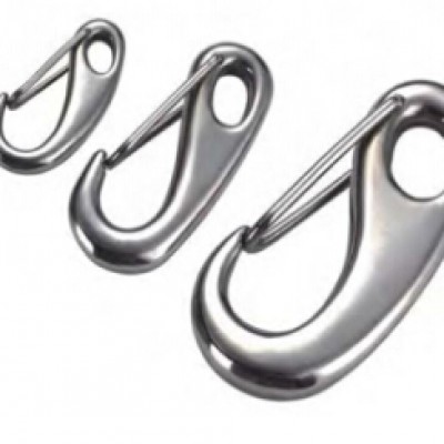 Stainless Steel Bit Mini Simple Snap Hook