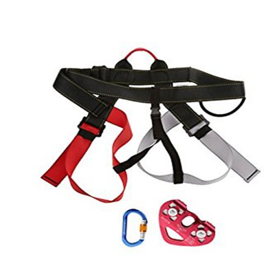 Safety Harness Rope Pulley Screw Locking Carabiner Equipment