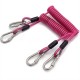 Stainless Steel Wire Tool Lanyard with carabiner
