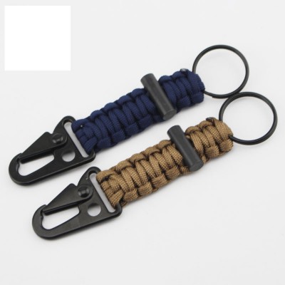 multifunctional carabiner keychain outdoor parachute survival keychain