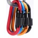 Outdoor D Shaped Keychain Buckle for Camping