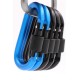 Outdoor D Shaped Keychain Buckle for Camping