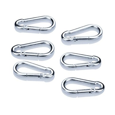 20 steel carabiner hooks, different sizes in a carabiner assortment Great Savings